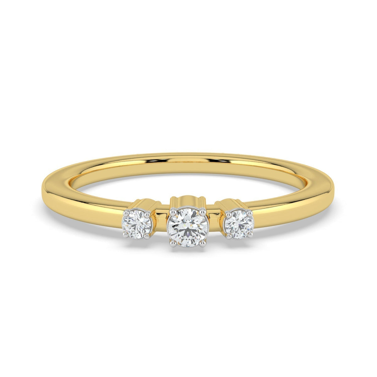 Polished Charm Ring