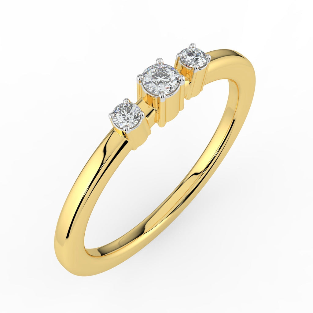 Polished Charm Ring