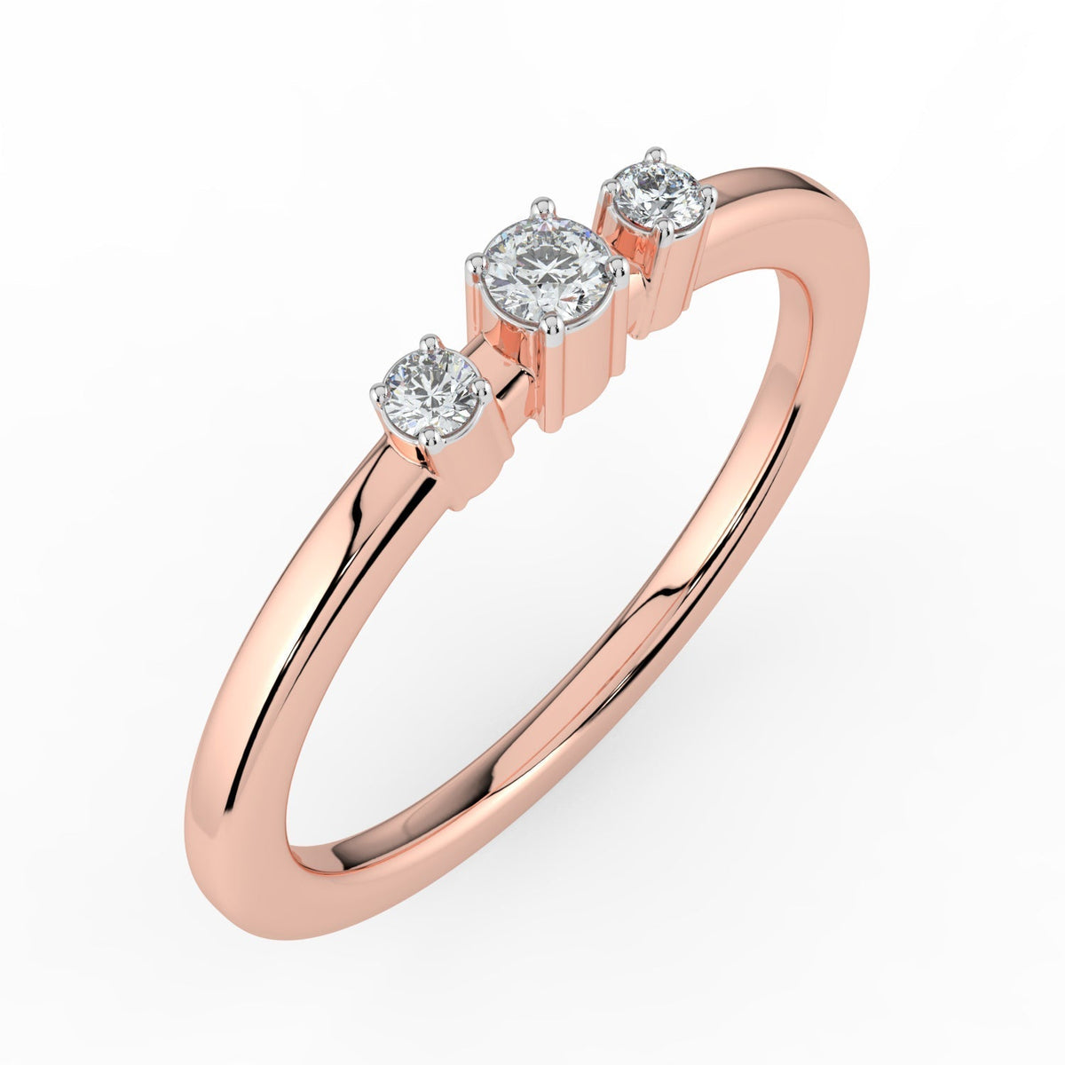 Polished Charm Ring