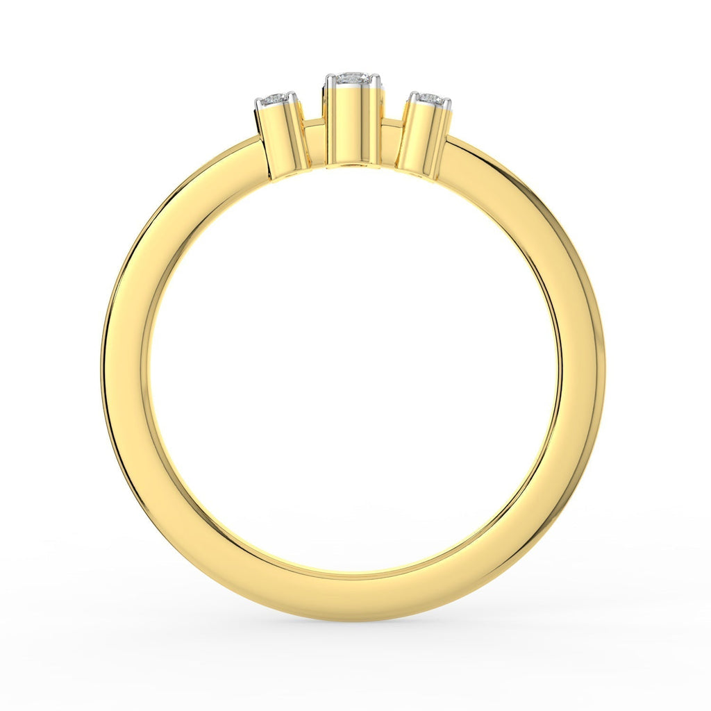 Polished Charm Ring