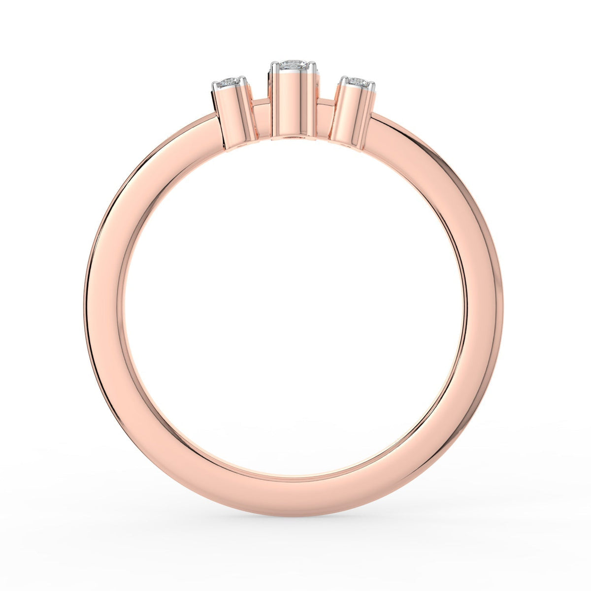 Polished Charm Ring