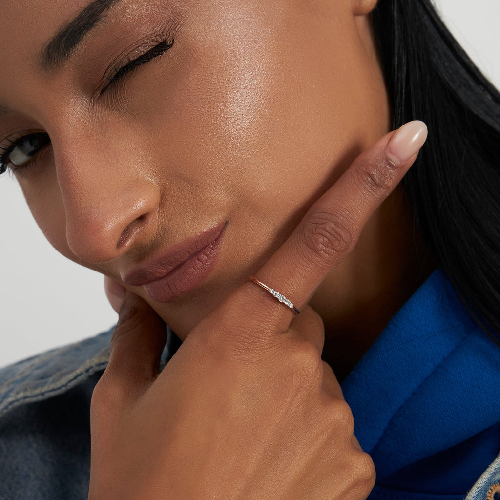 Dewdrop Spark Ring