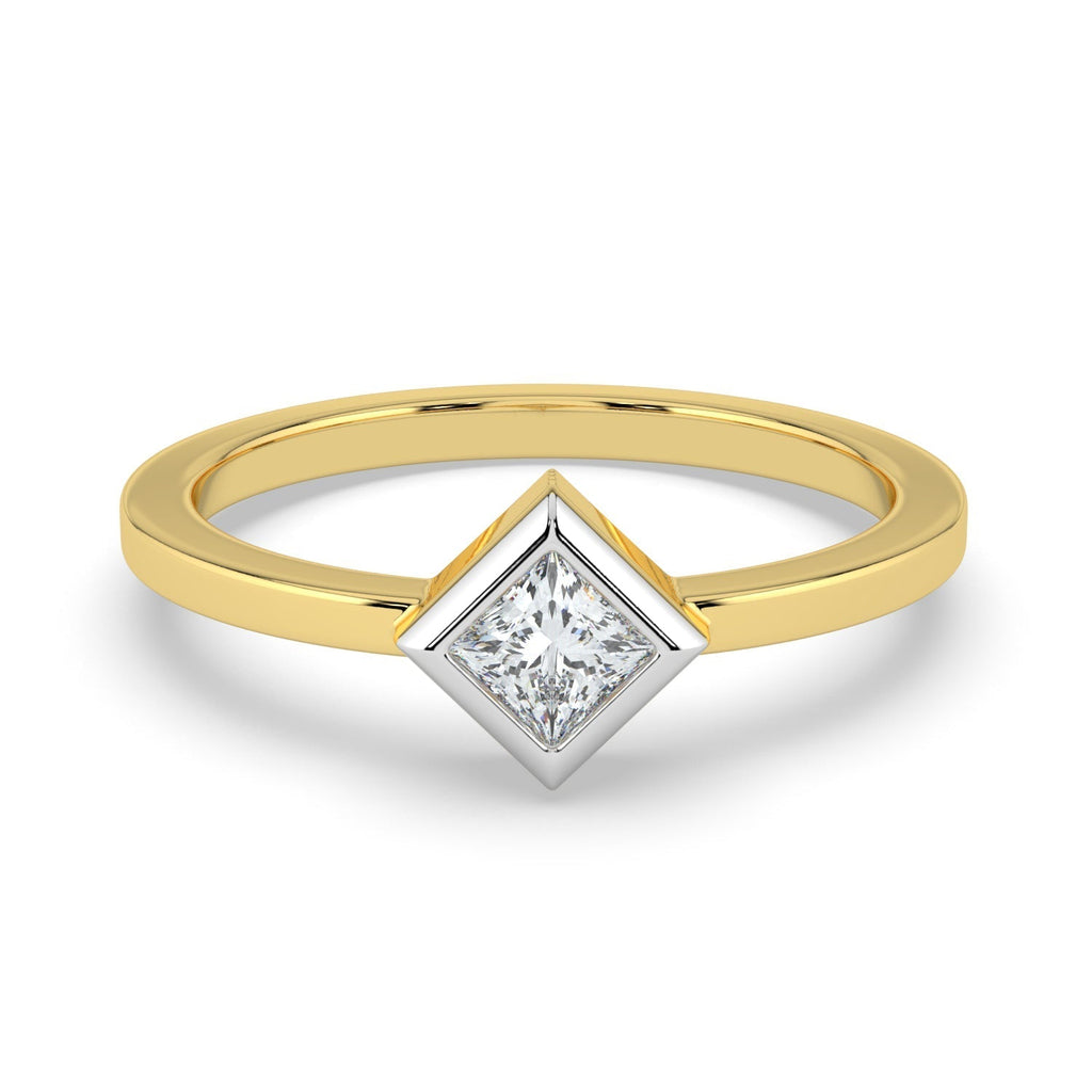 Tranquil Light Solitaire Ring