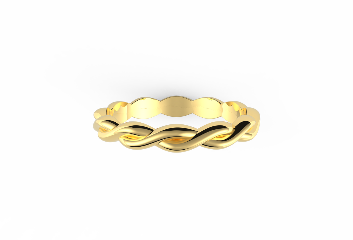 Twist and Turn Rope Ring