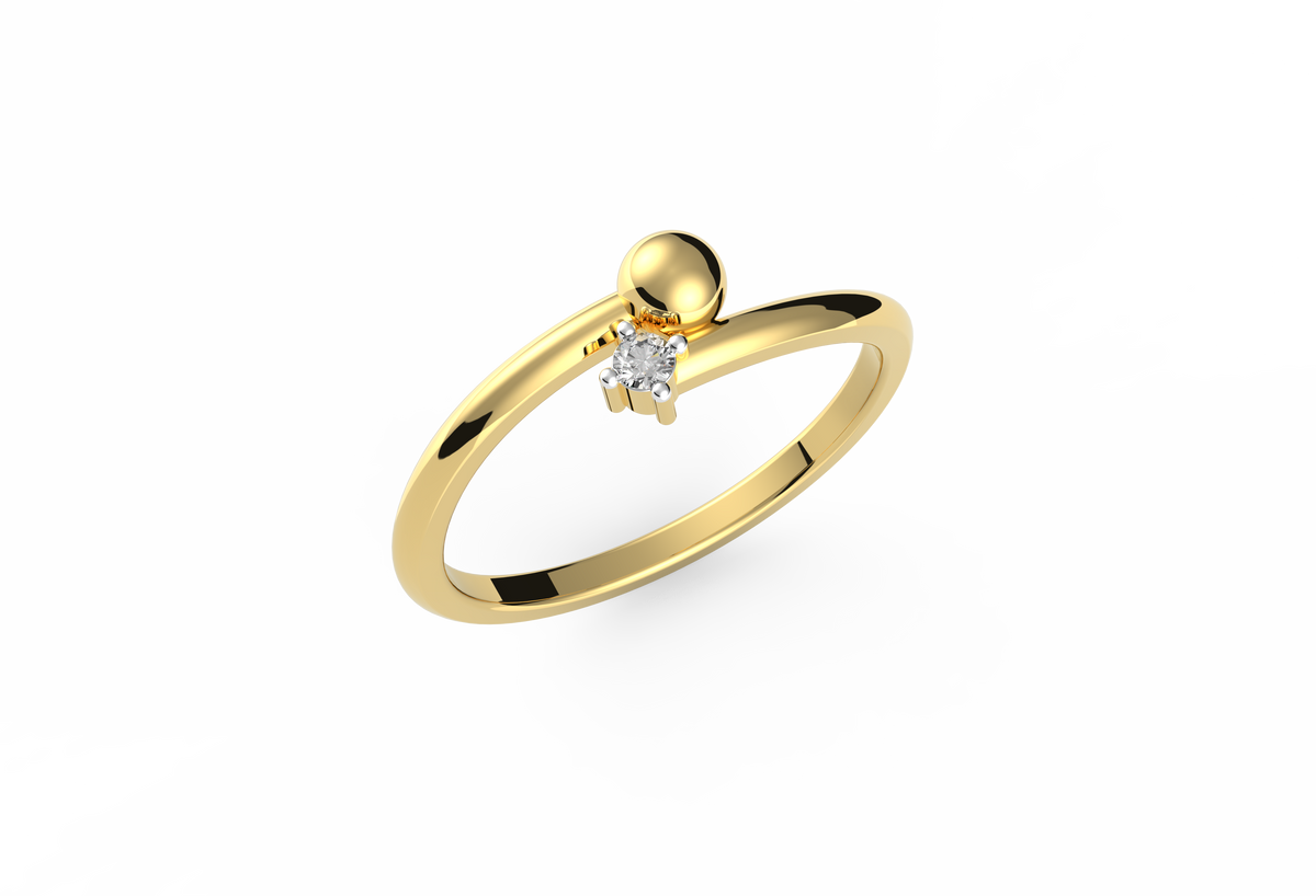 Dynamic Duo Lab Diamond Ring
