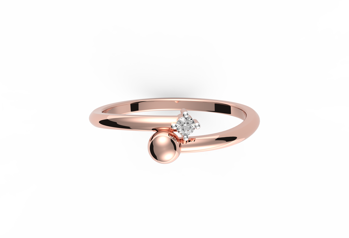 Dynamic Duo Lab Diamond Ring