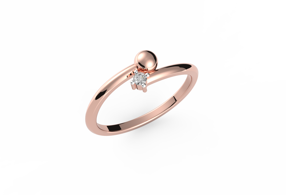 Dynamic Duo Lab Diamond Ring