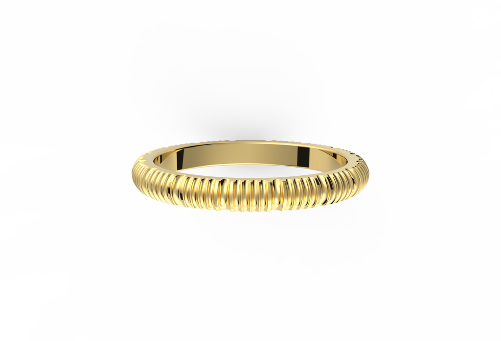 Loco Textured Band Ring