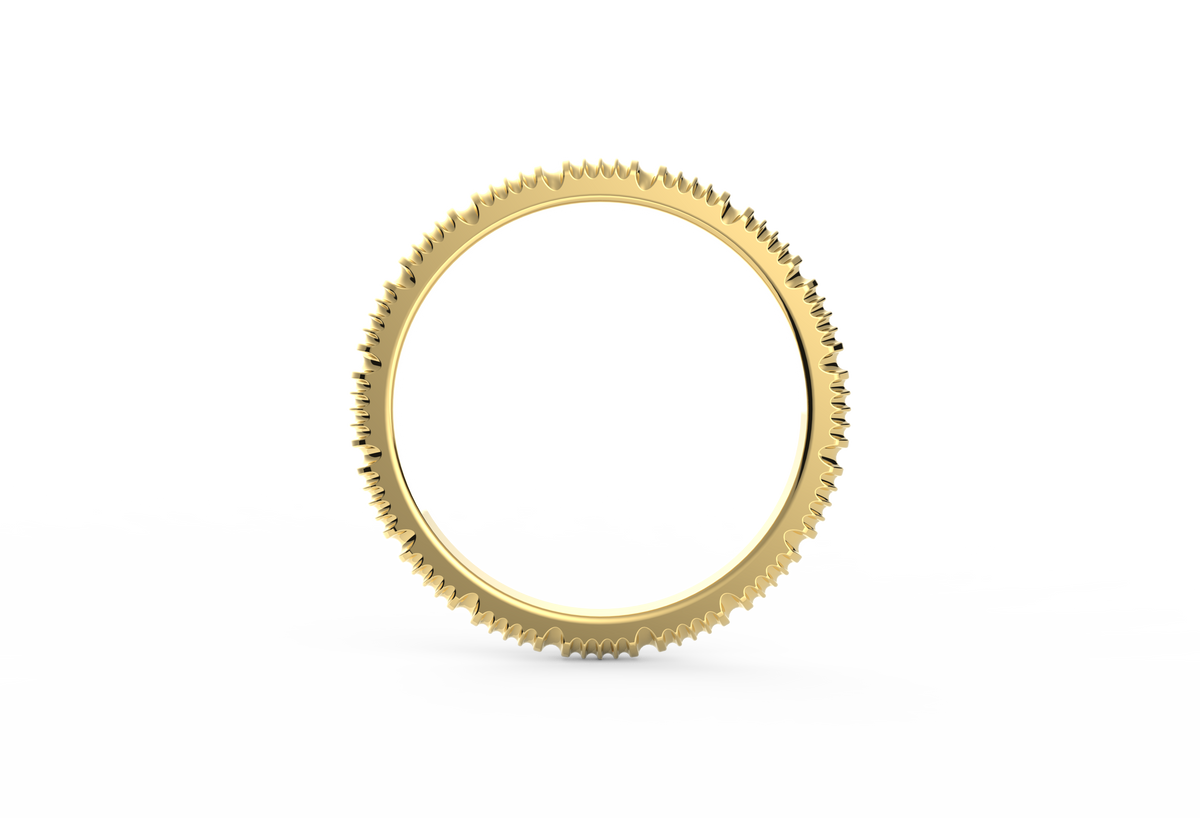 Loco Textured Band Ring
