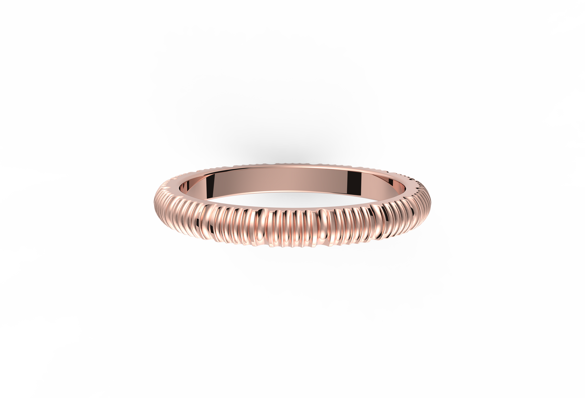 Loco Textured Band Ring