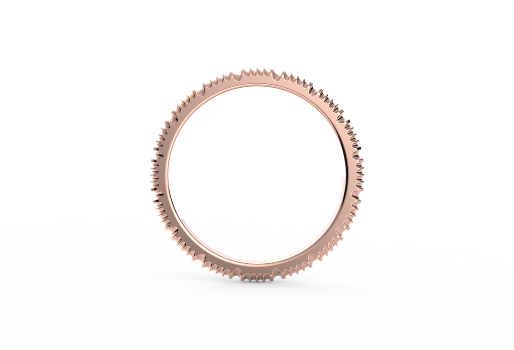 Loco Textured Band Ring