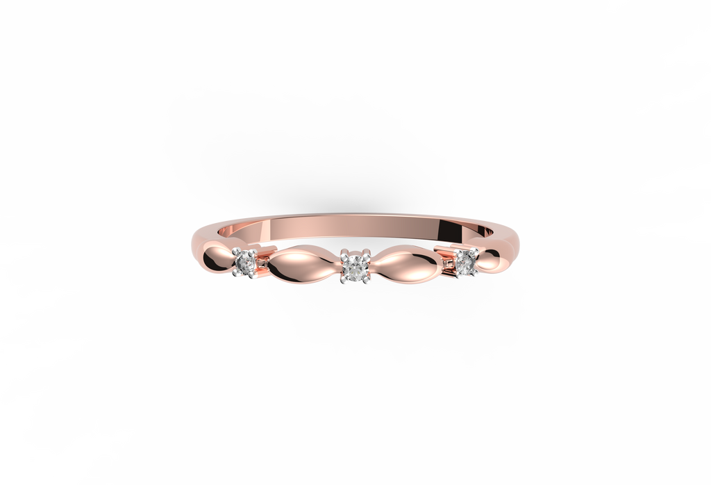 Gentle Rythm Lab Diamond Ring