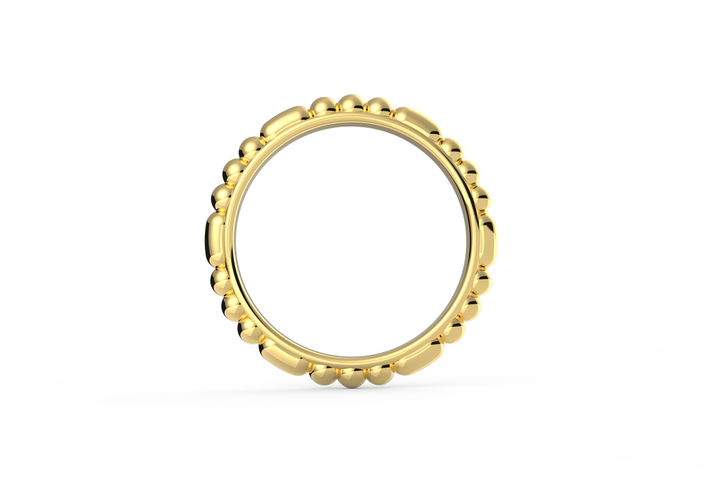 Bubble Blossom Band Ring
