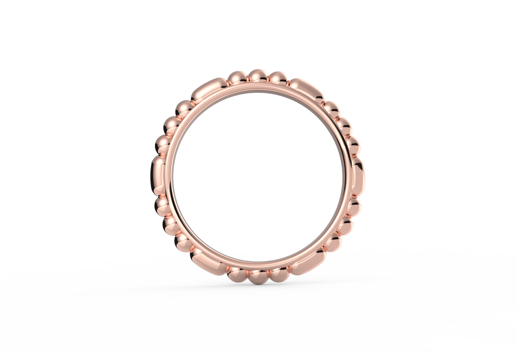 Bubble Blossom Band Ring