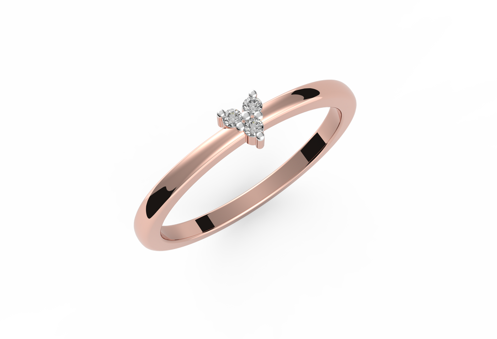 Cassie Delicate Lab Diamond Ring