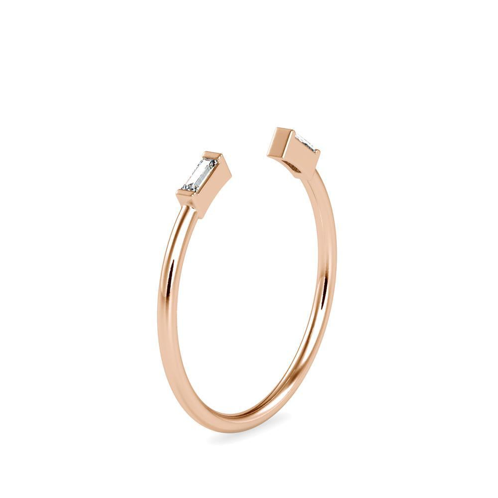 Elegant Whimsy Diamond Ring