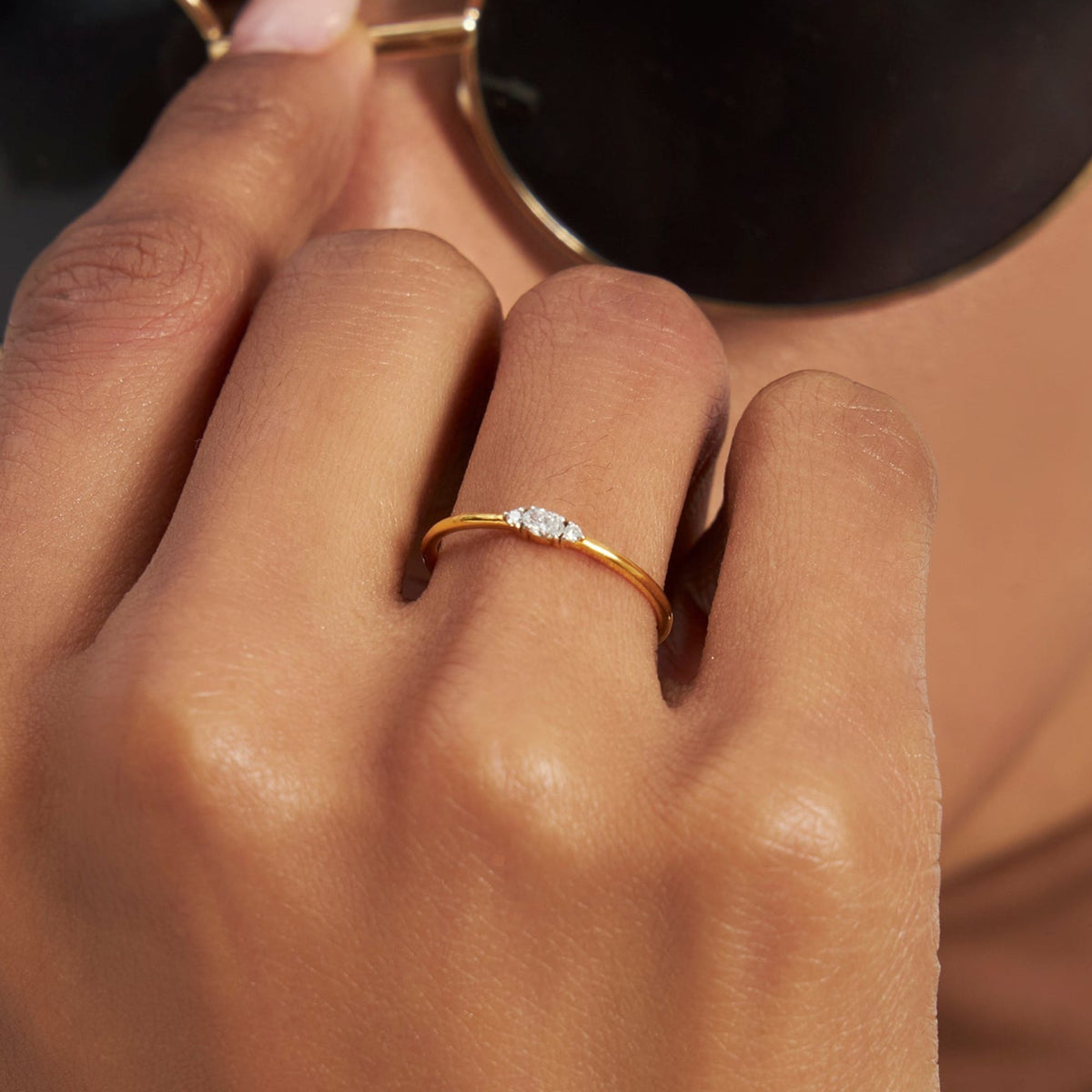 Softly Radiant Diamond Ring
