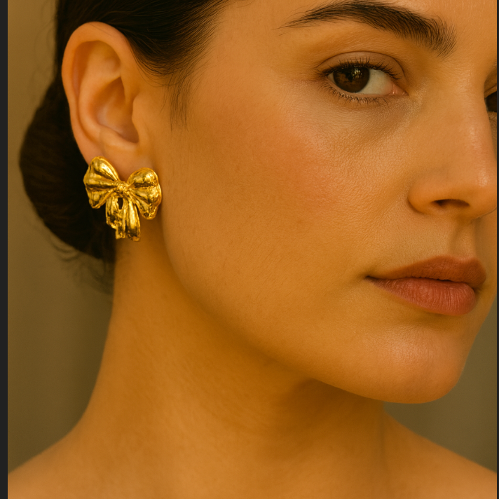Eternal Bow Earring