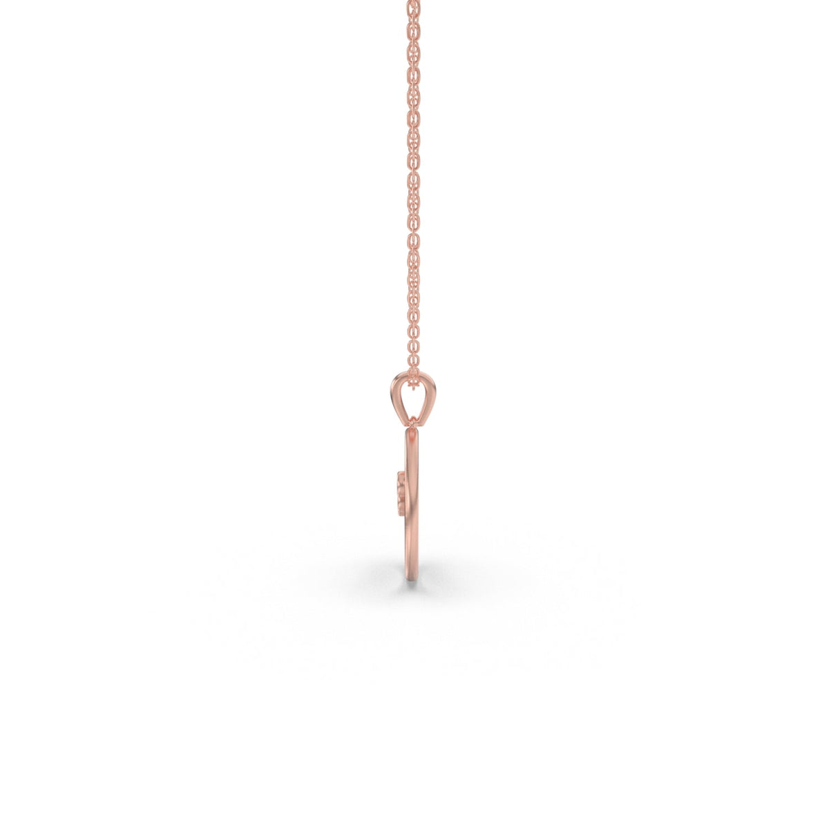 Gilded Radiance Pendant (With Chain)