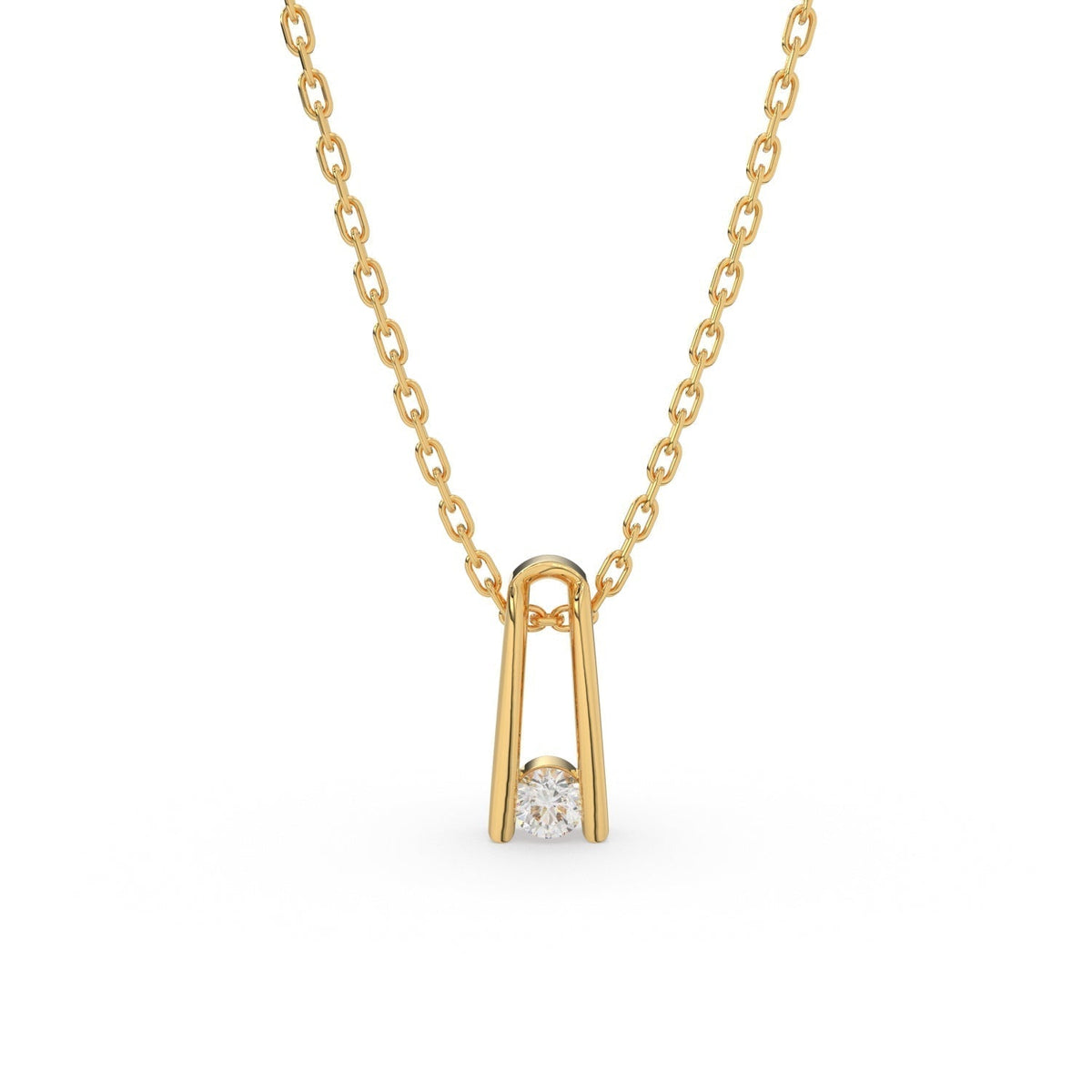 Opulent Grace Pendant (With Chain)